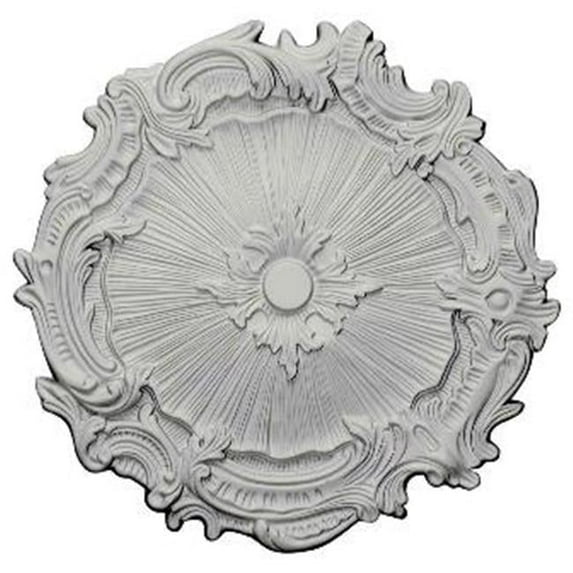 16.75 in. OD x .50 in. ID x 1.38 in. P Architectural Accents - Plymouth Ceiling Medallion