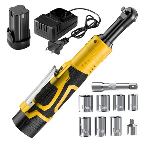 16.8V Brushless Cordless Electric Ratchet Wrench Set - Battery & Quick Charger Included, Ergonomic Grip, US Plug for Car Repair & Home DIY (128 chars)