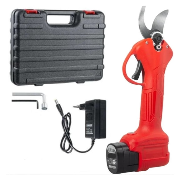 16.8V Brushless Electric Pruning Shears Garden Tool Pruner Cordless Electric Scissors Tree Branches Cutter for Battery