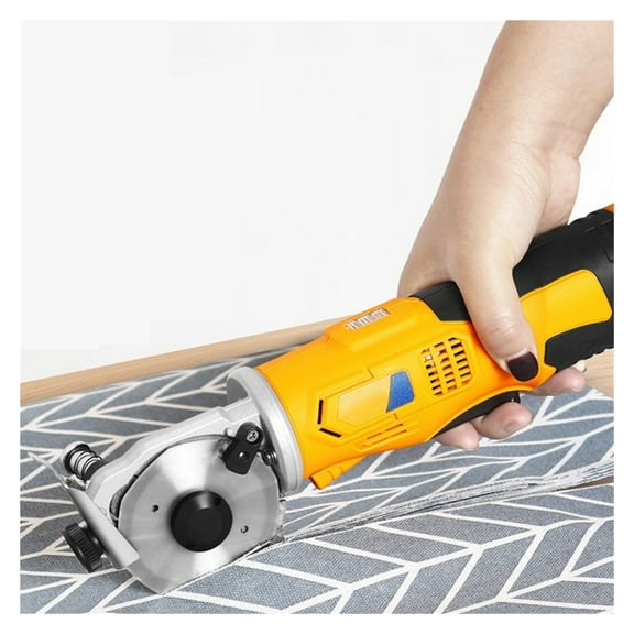 16.8V Electric Scissors Carpet Hand-held Cutting Cloth Machine Electric Round Scissors For Fabric Leather Cloth Sewing