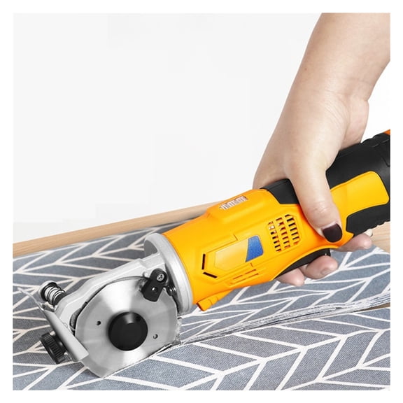 16.8V Electric Scissors Carpet Hand-held Cutting Cloth Machine Electric Round Scissors For Fabric Leather Cloth Sewing