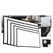 169 Projector Screen Fabric 100 120 Inch Screen Projection Portable Reflective Cloth ,High Absorbance