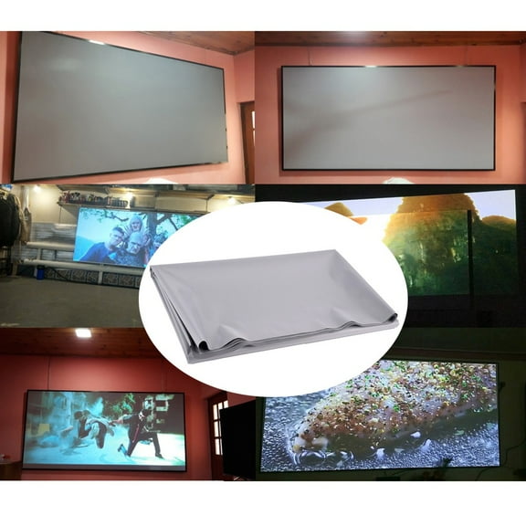 16:9 Ultra HD Ambient Light Rejecting Projector Screen Portable Video Screen