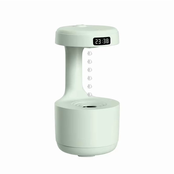 16.91 oz Anti-Gravity Essential Oil Humidifier with LED Night Light - Perfect for Large Rooms and Bedrooms, Auto Shutoff, Silent Operation, Cool Mist Sprayer