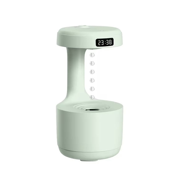 16.91 oz Anti-Gravity Essential Oil Humidifier with LED Night Light for Large Rooms - Auto Shutoff, Silent Operation, Cool Mist Sprayer