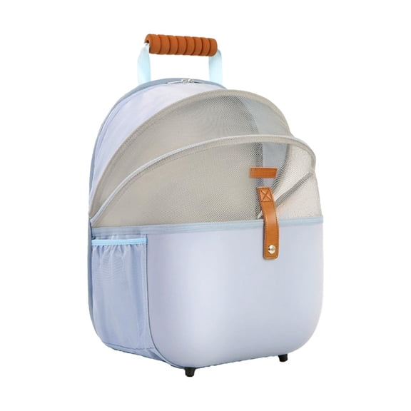 16.92X13.38X10.62 Inch Pet Backpack,Pet Cat Bag Out Portable Large Capacity Backpack Space Capsule Breathable Dog To Go With Supplies,Pet Supplies