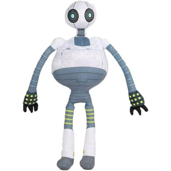 16.9in The Wild Robot Plush2024 Roz Plush ToySoft Stuffed Plush Toy Sofa Decor Pillow Collection ToyGreat Gifts for Kids & Fans