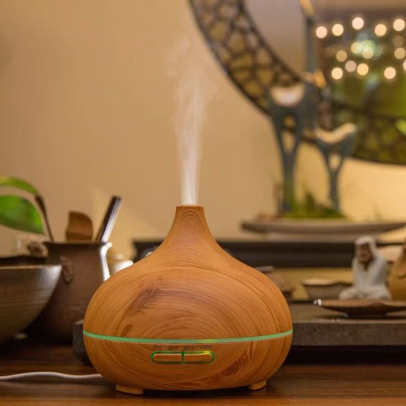 16.9oz Ultrasonic Aroma Diffuser with 6 Oils  Cool Mist Humidifier for Home  Office  Spa  Quiet Vaporizer