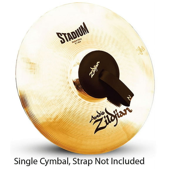 ZILDJIAN A0488 16" STADIUM SERIES MEDIUM HEAVY MARCHING CYMBAL SHORT SUSTAIN