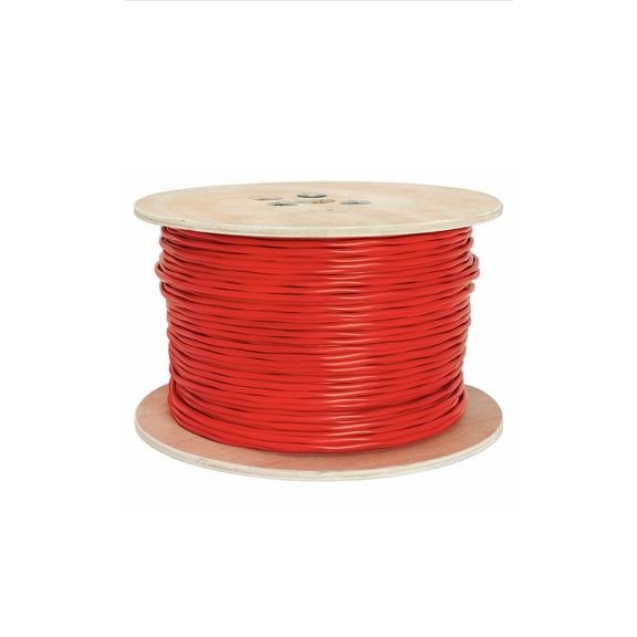 16 AWG 2/C 1000ft Fire Alarm Cable Solid 100% Copper Unshielded FPLP Plenum NYC Approved 150c LL5,LL39,UL