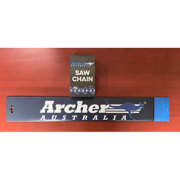 16" Archer Pro STEEL Guide Bar Pro 3/8-058-60DL Jonsered Husqvarna WITH CHAIN!