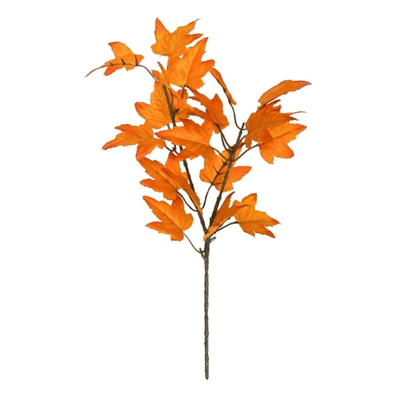 16” Artificial Maple Branches Faux Fall Greenery Stems with Realistic Leaves for Autumn Home Wedding Centerpiece Décor, D, Artificial Plants and Flowers