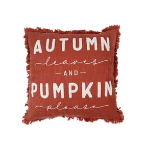 16" Autumn Pumpkin Pillow by Ashland
