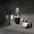thumbnail image 1 of 16" Bathroom Vanity With Ceramic Sink For Small Bathrooms, Black Modern Cabinet, Easy To Install And Space, 1 of 7