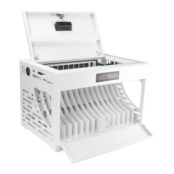 16 - Bay Charging Station for Chromebooks / Openwork Design for Better Heat Dissipation