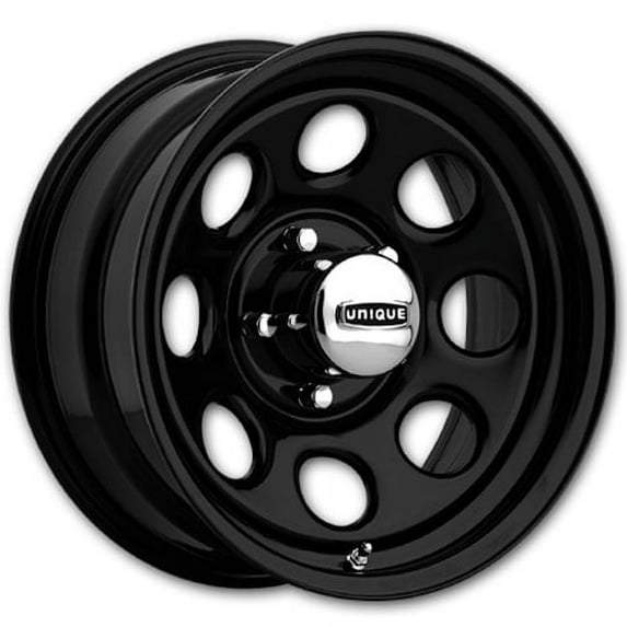 16" Black 297 Soft 8 Wheel by Keystone Wheel 2977812P