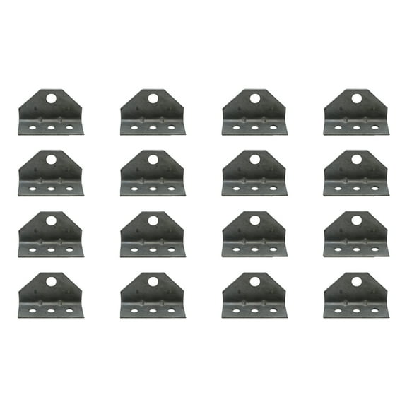 RAParts (16) Boat Trailer Top Angle Galvanized Swivel Top Angle Bracket for Bunk Brackets