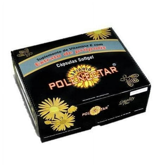 16 Boxes of Polenectar Brazil Green Bee Propolis (60 Softgels)