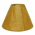 thumbnail image 1 of 16" Brown Slanted Empire Crinkle Oil Paper Lampshade, 1 of 3