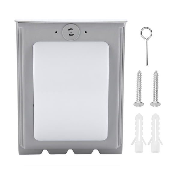 16-Bulb Sconce for Nighttime Glow, Human Sensor & Light Activation Smart Solar LED Wall Lights