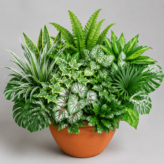 16 Bunches Fake Plants Outdoor UV Resistant Artificial Bushes Green Boxwood Shrubs Faux Plastic Plants Greenery Stems for Spring Outdoor Garden Patio Front Porch Yard Home Decor