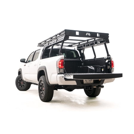 16-C TACOMA OVERLAND RACK MATTE BLACK Fits select: 2016-2023 TOYOTA TACOMA