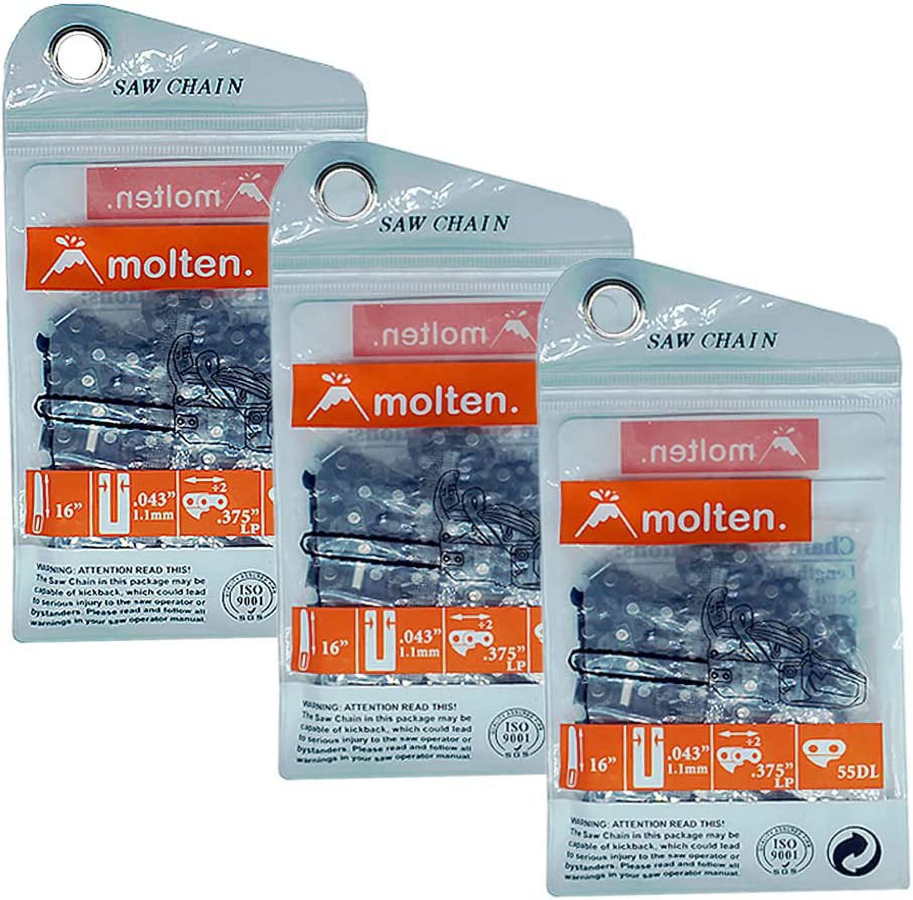 16 Chainsaw Chain Replacement For Stihl MS170 Chain, Stihl Chainsaw