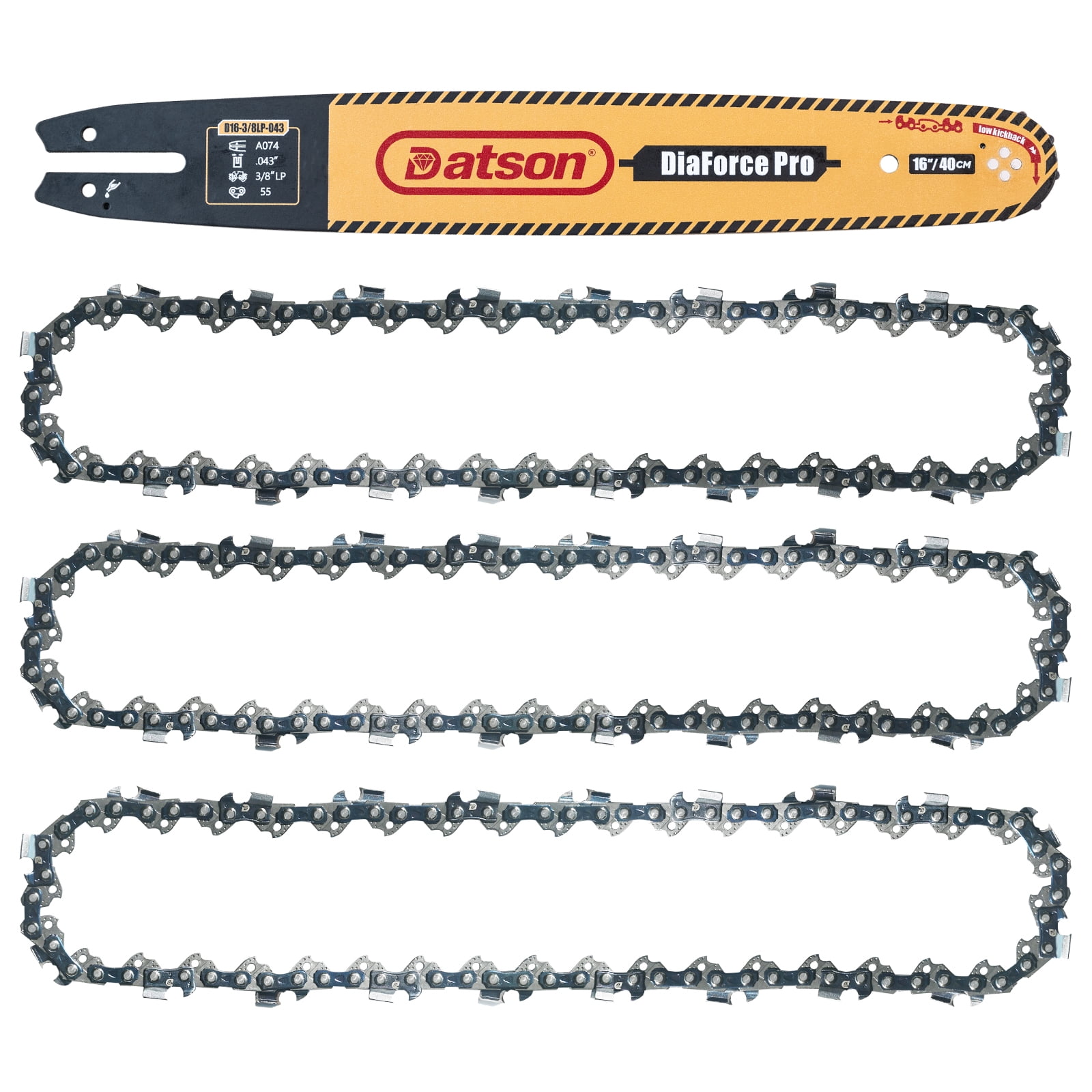 16" Chainsaw Guide Bar & Chain .043 3/8LP 55DL for Stihl 017 009 018 ...