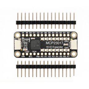 16 Channel Digital GPIO Expander Board, MCP23017 I2C Expansion Module with Labeled VIN GND SDA SCL Pins for Controller Prototyping