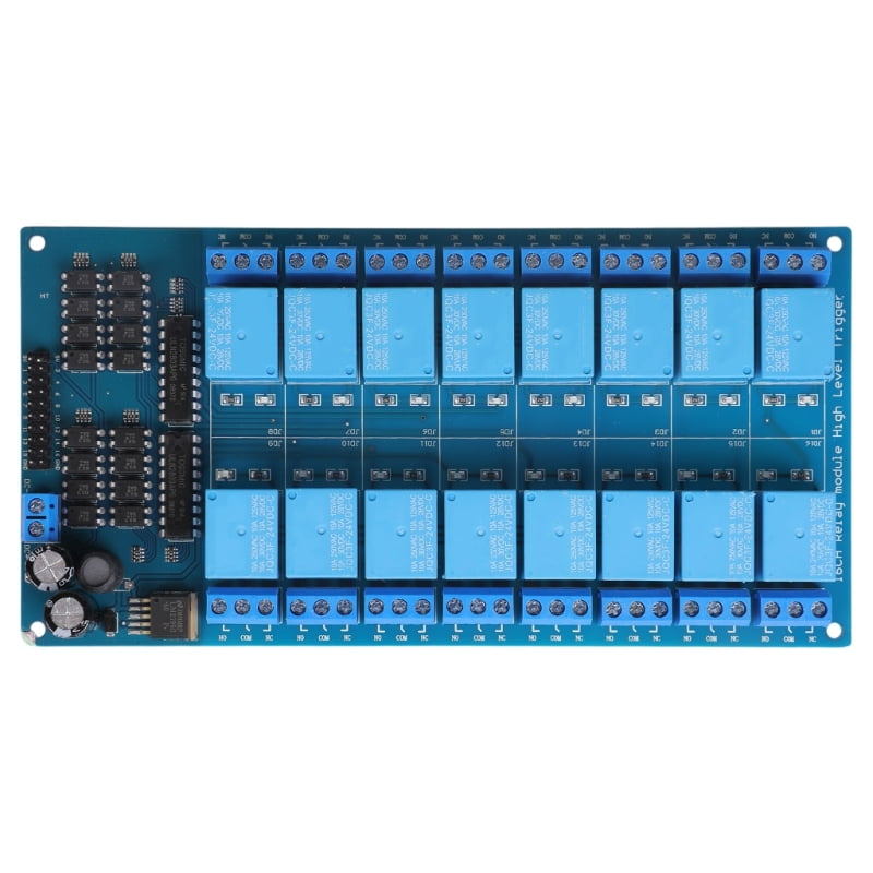 16 Channel Power Relays with Optocoupler LM2576 Power Relays Shield ...