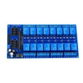 thumbnail image 1 of 16 Channel Relays Module Board Microcontrollers Interface Power Relays with Optocoupler LM2576 Relays Shield Module, 1 of 8