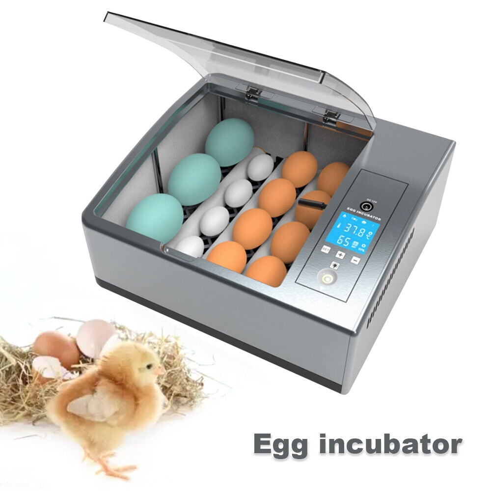 16 Chicken Egg Incubator for Hatching Eggs with Automatic Turner Temp