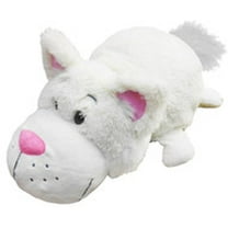 16" Chocolate Lab to White Cat FlipaZoo 2 in 1 Plush