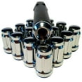 thumbnail image 1 of 16 Chrome 6 Spline Wheel Locks 7/16 Drive Tuner Wheel Lug Nuts 7/16"-20 With Key, 1 of 2