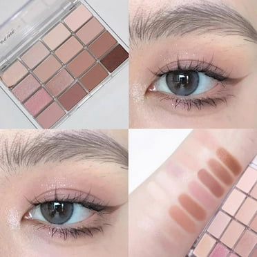 16-Color Eyeshadow Palette Matte Pearlescent Long Lasting Eye Makeup Palette N W X9X2
