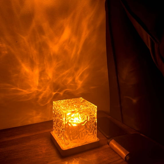 16-Color Northern Lights Projector, Rechargeable Aurora Borealis Night Light, Ocean Wave and Water Ripple Effects, Perfect for Ambient Lighting