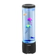 thumbnail image 1 of Decorative Water Bubble Tube Lamp with Remote – 16 Color Options & Floating Fish Design, 1 of 9
