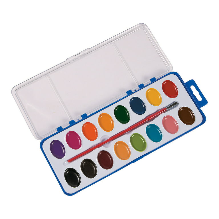 Colorations® Kids Paint - 12 Gel Paints with Brushes & Applicators