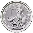 thumbnail image 1 of 16 Count 1/10 Troy Ounce British Britannia - .999 Pure Silver, 1 of 4