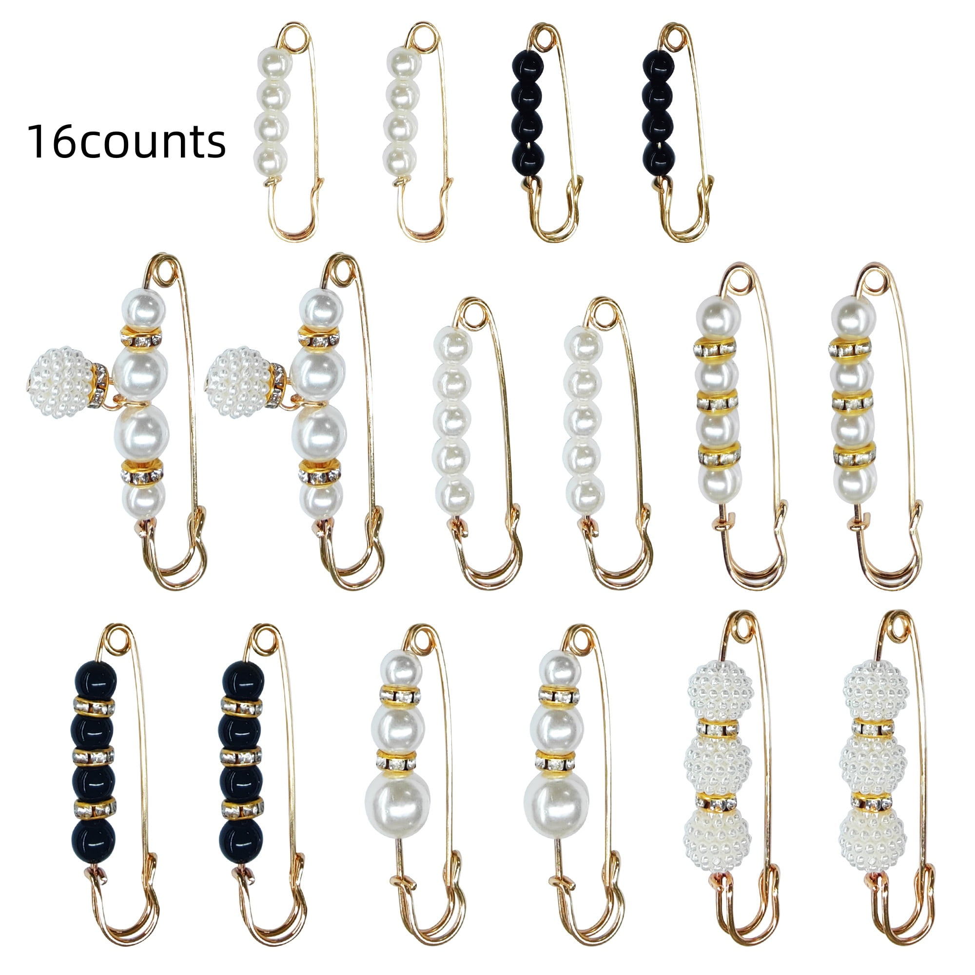 30Pcs Button Brooch Pins – Keep Your Shirt Closed, Cute Decoration For Cardigans & Jeans