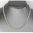 thumbnail image 1 of 16 Ct Round-Cut Lab Created Diamond Tennis Necklace 14K White Gold Plated 925 Sterling Silver, 1 of 2