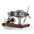 thumbnail image 1 of 16 Cylinder Swash Plate Engine Model Kit - Educational Metal Hot Gas Engine for Science Experiments and STEM Learning, 1 of 8