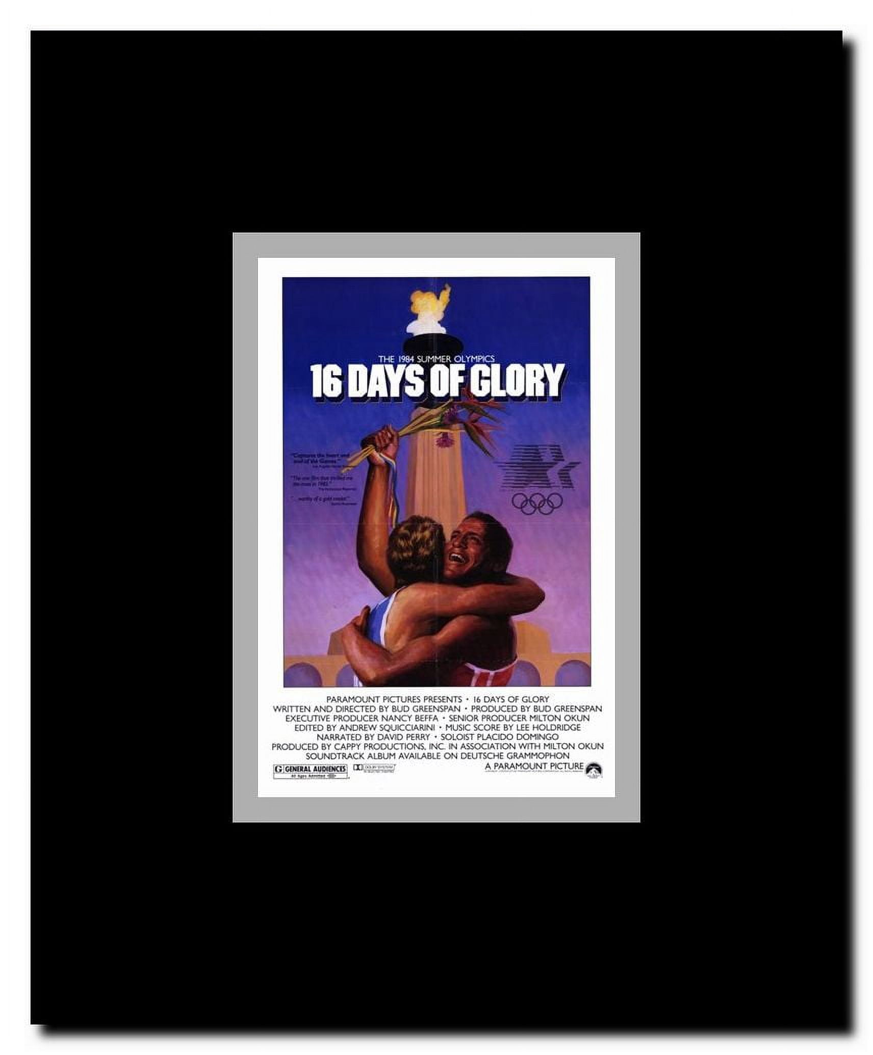 16 Days of Glory Framed Movie Poster