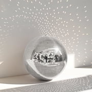 Yescom 16" Silver Large Disco Big Mirror Ball Hanging Decor 70s 80s Party Wedding Nightclub DJ Stage