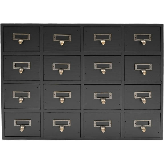 16 Drawer Apothecary, Hardware Store Cabinet, Store Display Pharmacy Cupboard