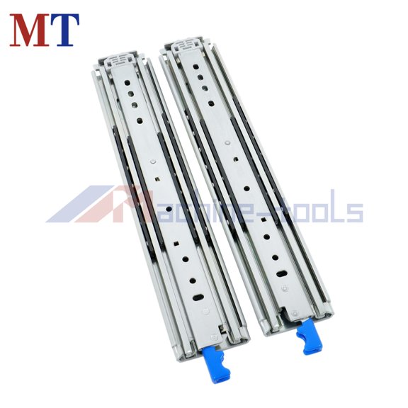 16" Drawer Slides With Locking Mechanism 500lb Full Extension Tool Box