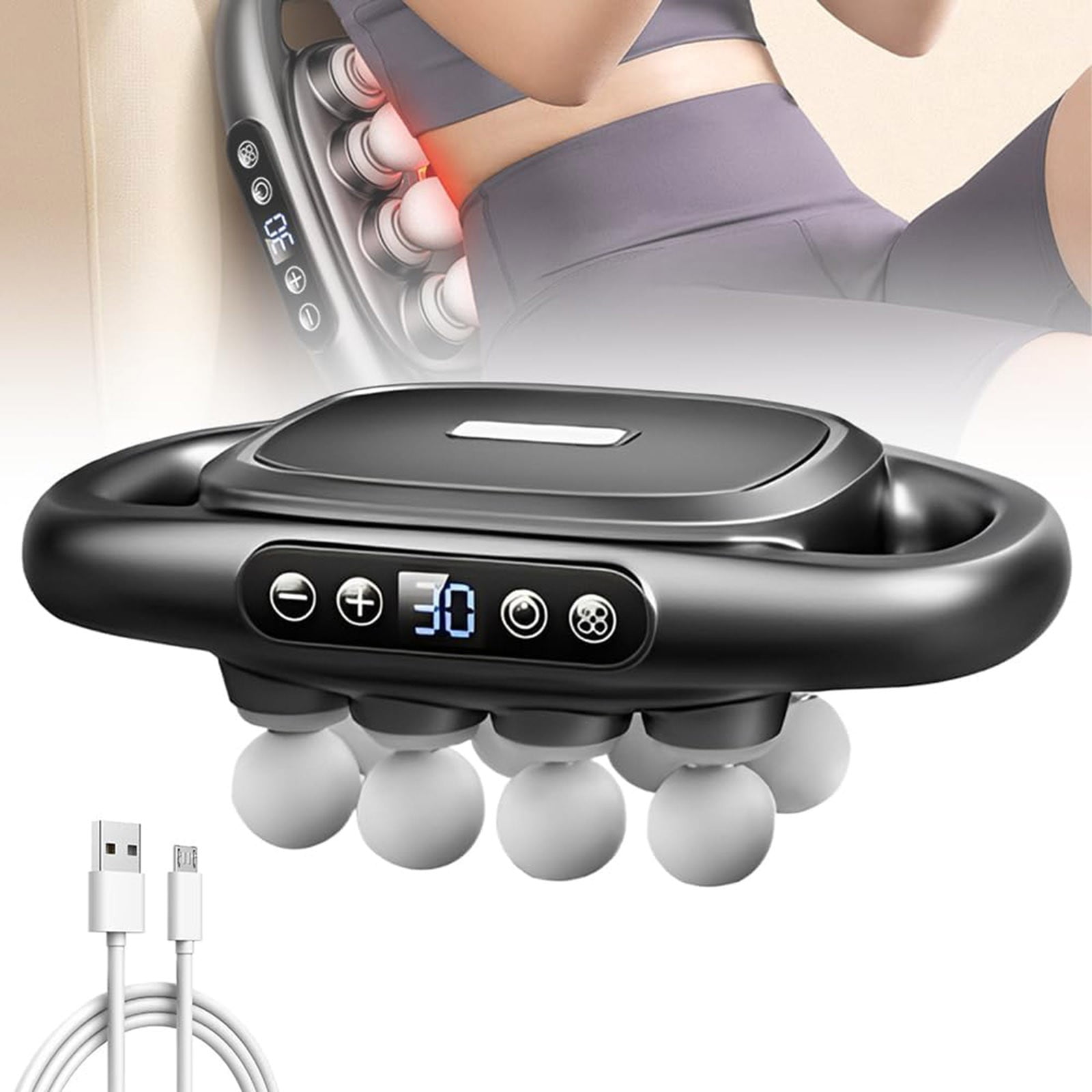 Hyperice Hypervolt GO - Deep Tissue Percussion Massage Gun