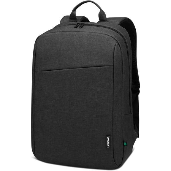 16 ECO Laptop Backpack - B210 Travel Pack for or Tablet, Durable, Water-Repellent, Made from Recycled Material, Lightweight, Sleek Design Travel, Business, Casual Black
