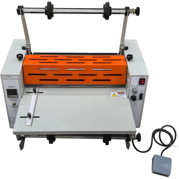 16'' Electric Steel Roller Thermal Laminator Laminating Machine