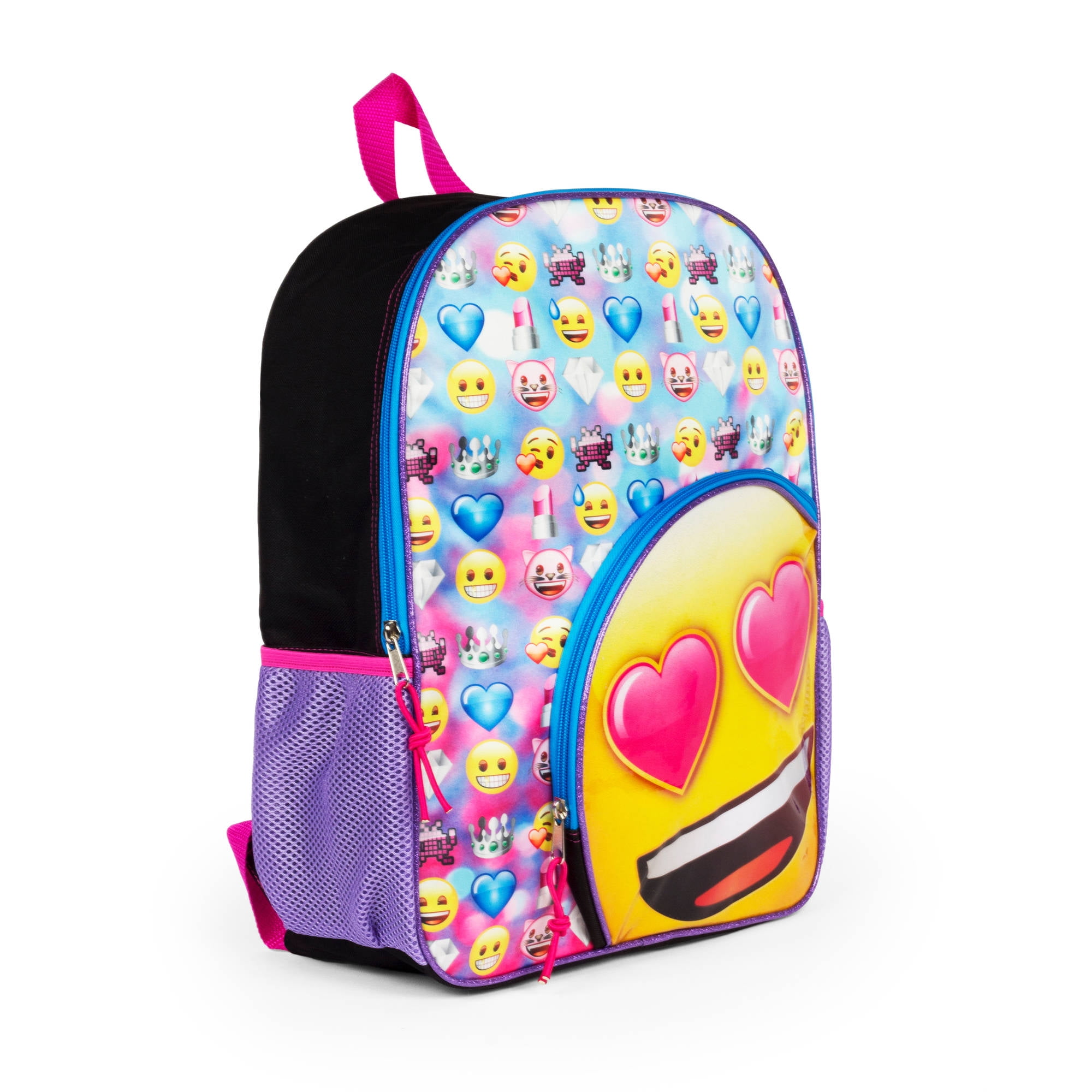 16" Emoji Backpack with Round Pocket